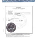 Traduction d'une apostille (Convention de la Haye)